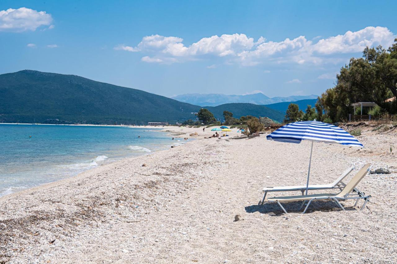 Borgo! Ευχάριστο Εξοχικό Σπίτι Δίπλα Στη Θάλασσα!! Villa Lefkáda Eksteriør billede